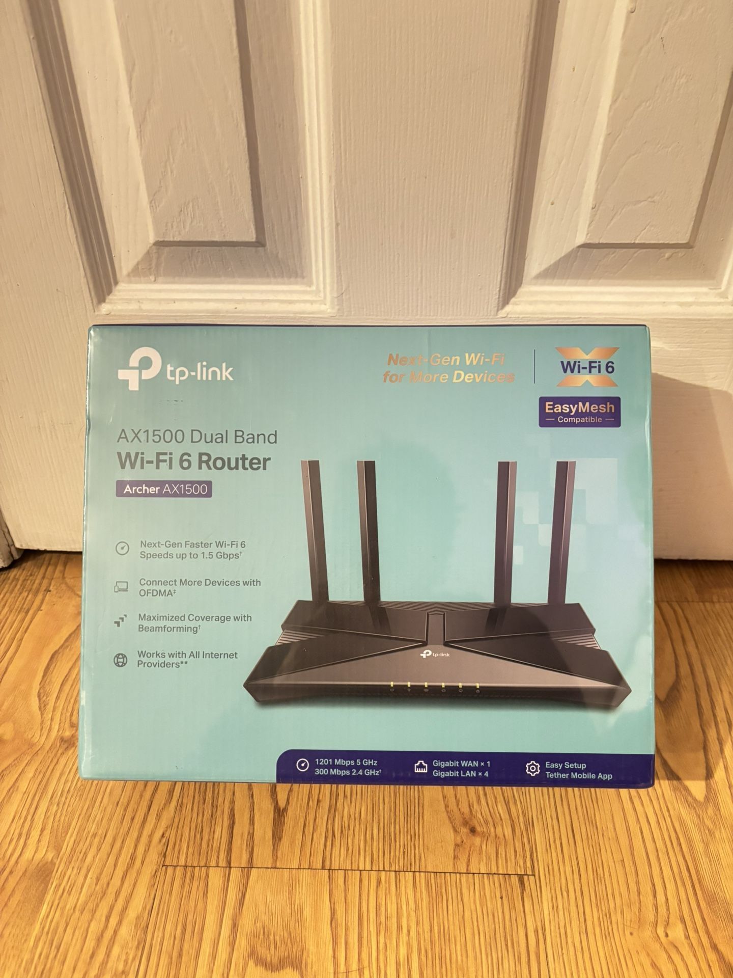 AX1500 Dual band WiFi 6 Router