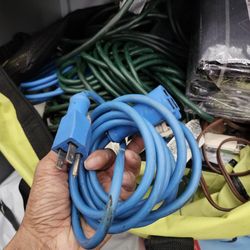 5ft Outdoor Extension Cord $5  10ft $15. 15ft $20