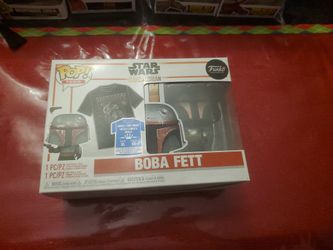 Boba Fett Funko Pop With Shirt