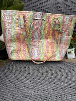 Brahmin Multi-colored Tote Bag