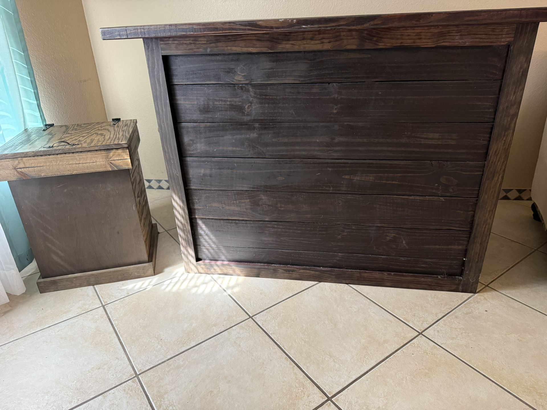 Bar, Foot Rest, End Table, Bookshelf OBO