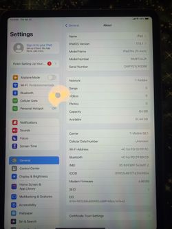 Apple iPad 9th generation