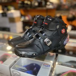 Motorcycle Shoes Boots New $100
