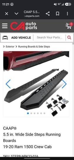 Ram 1500 crew cab side steps
