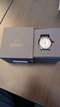 IRONWAY Field Watch 38 - Never worn