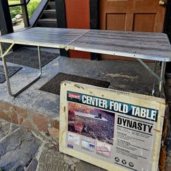 Vintage Coleman Folding Table