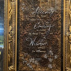 Serenity Prayer Wall Art 