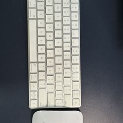 Apple Wireless Keypad And Mouse
