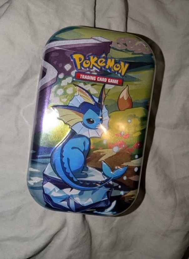 Vaporeon / mini tin / Pokémon / Scarlet & Violet Prismatic Evolutions