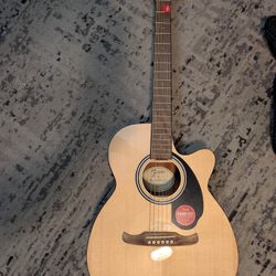 Accoustic Fender Guitar