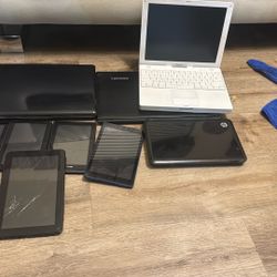 Lot Of 9tab, Laptops( Total9)
