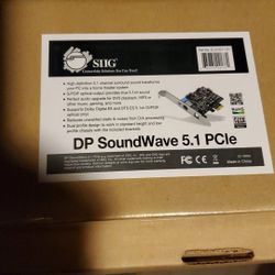 SIIG Soundwave 5.1 PCIe card