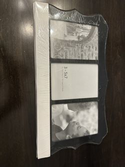 NEW 10”X18” Frame Which Holds 3 5”X 7” Photos
