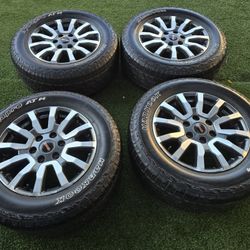 4 GMC SIERRA RIMS&TIRES 18"