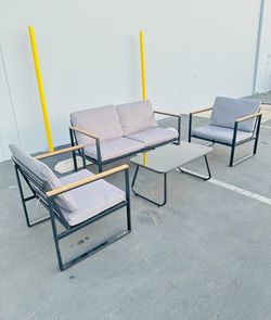 4pc Outdoor Patio Furniture Set 