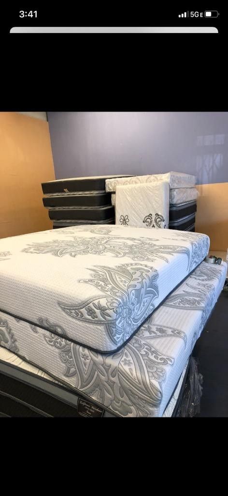 MEMORY FOAM MATTRESSES BEST PRICES MEJORES PRECI1OS MEJOR CALIDAD BEST QUALITY ALL SIZES AVAILABLE WARRANTY AVAILABLE FREE LOCAL DELIVERY
