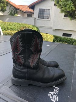 Black Ariat Cowboy boots