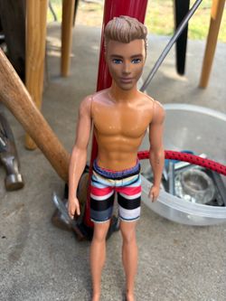 Cool Ken Doll with swim trunks
