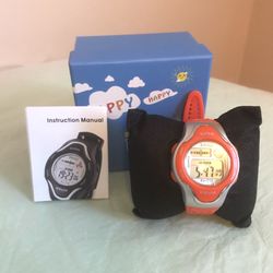 New Boy And Girl Digital Sport Watch Back Light Stopwatch 50M Waterproof