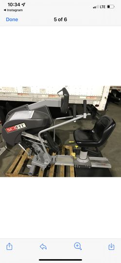 SciFit StepOne Recumbent Stepper