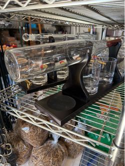 Baseball Decanter w/ Whiskey Glasses