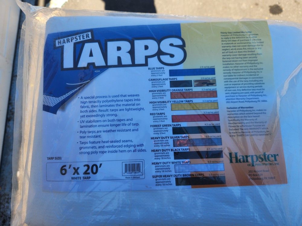 Harpster Heavy Duty Tarp