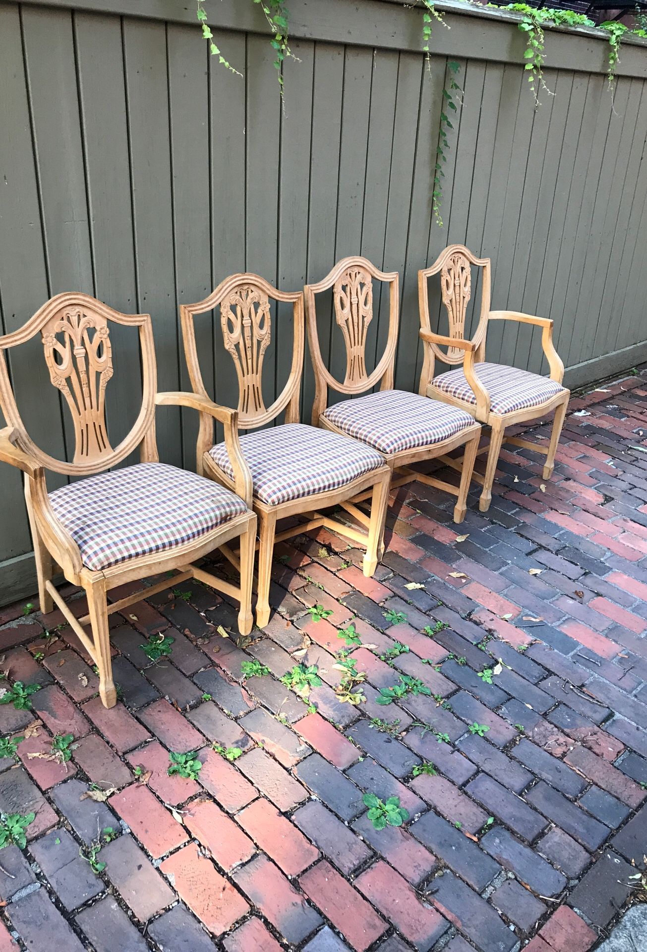 Set of 4 Sheffield style chairs