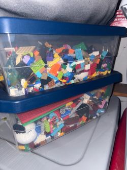 box full of legos