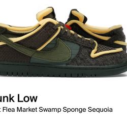 Nike Dunk Low - Cactus Plant Flea Market Sponge Sequoia