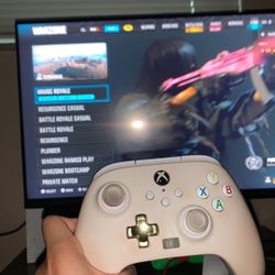 Xbox Series And Monitor