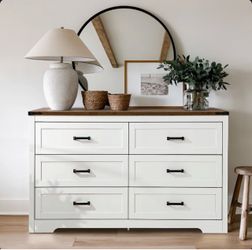 6-Drawer Dresser BRAND NEW IN BOX – $180