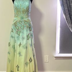 Gorgeous Couture Dress By Adagio Bella Size 6!