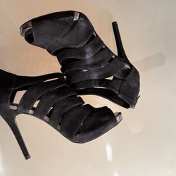 BCBG black Lady Gaga Heels 