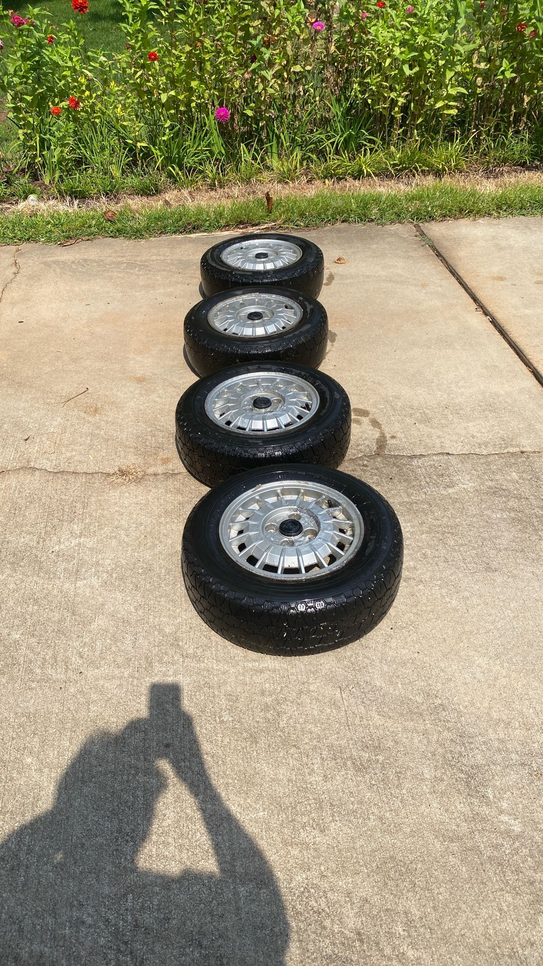 Vintage 13”  100mm Wheels - Set of 4