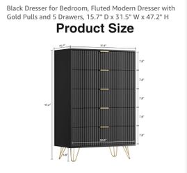 Black Dresser For Bedroom