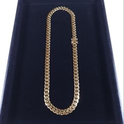 Gold Chain Cuban Link 12mm 24" And 26" *Quality Piece*