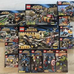 LEGO Batman / Superman / Marvel Super Heroes Collection - Brand new and in box