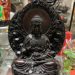 medicine Buddha  7”” tall by 7”” w 