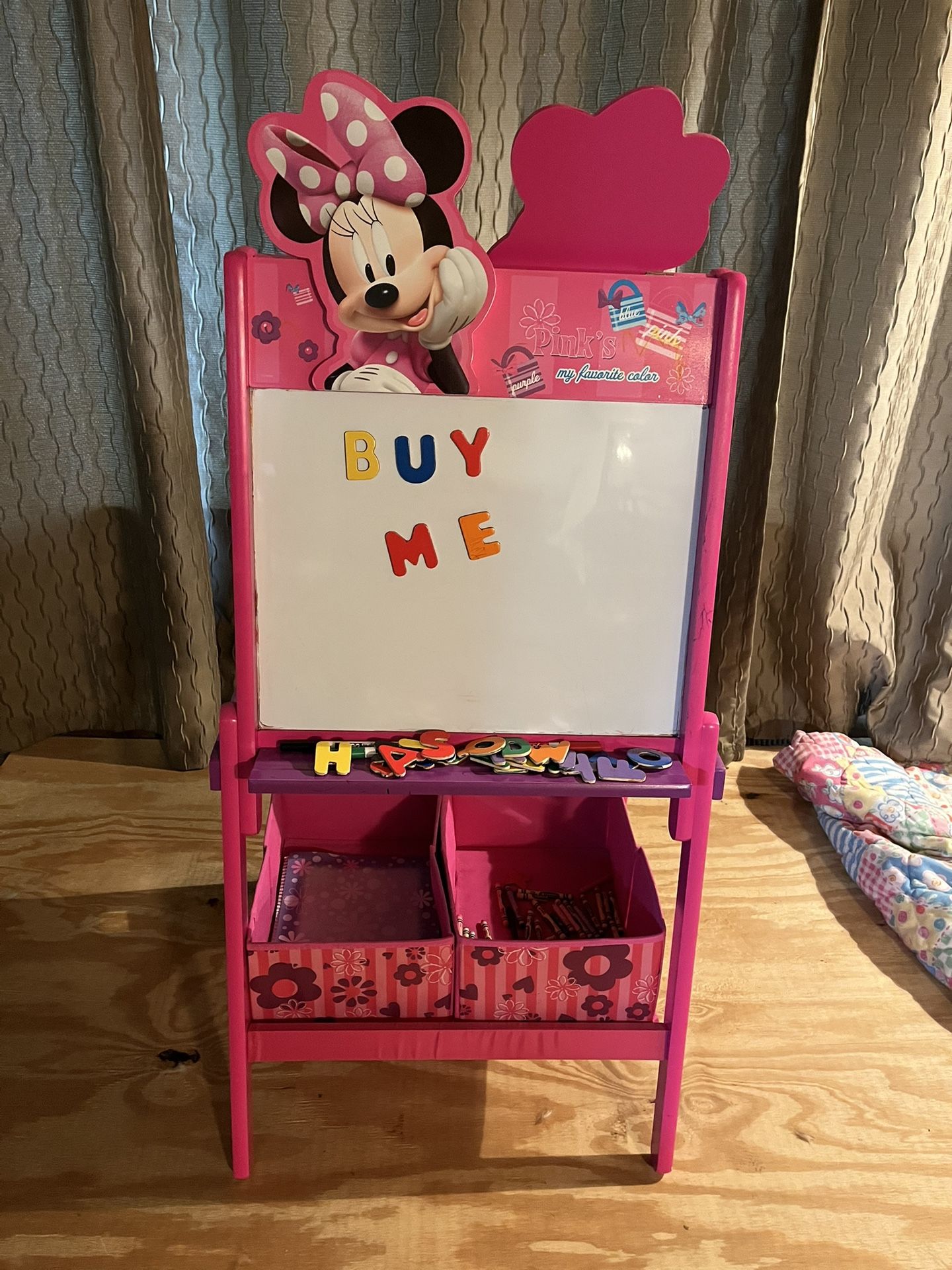 Minnie Mouse Chalk Board & White Board