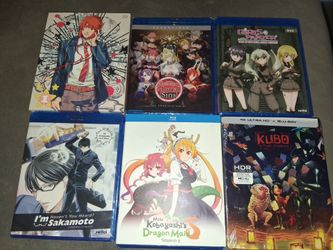 ALL MY HARD CORE ANIME 6 SETS  FOR  $200.00!!!