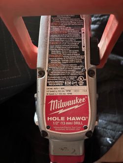 Milwaukee Hole Hawg 1/2" Right Angle Drill