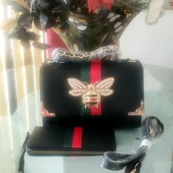 Box Handbag And Wallet