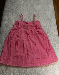 Pink Summer Mini Dress