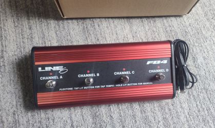 Line 6 FB4 4-Button Footswitch Controller