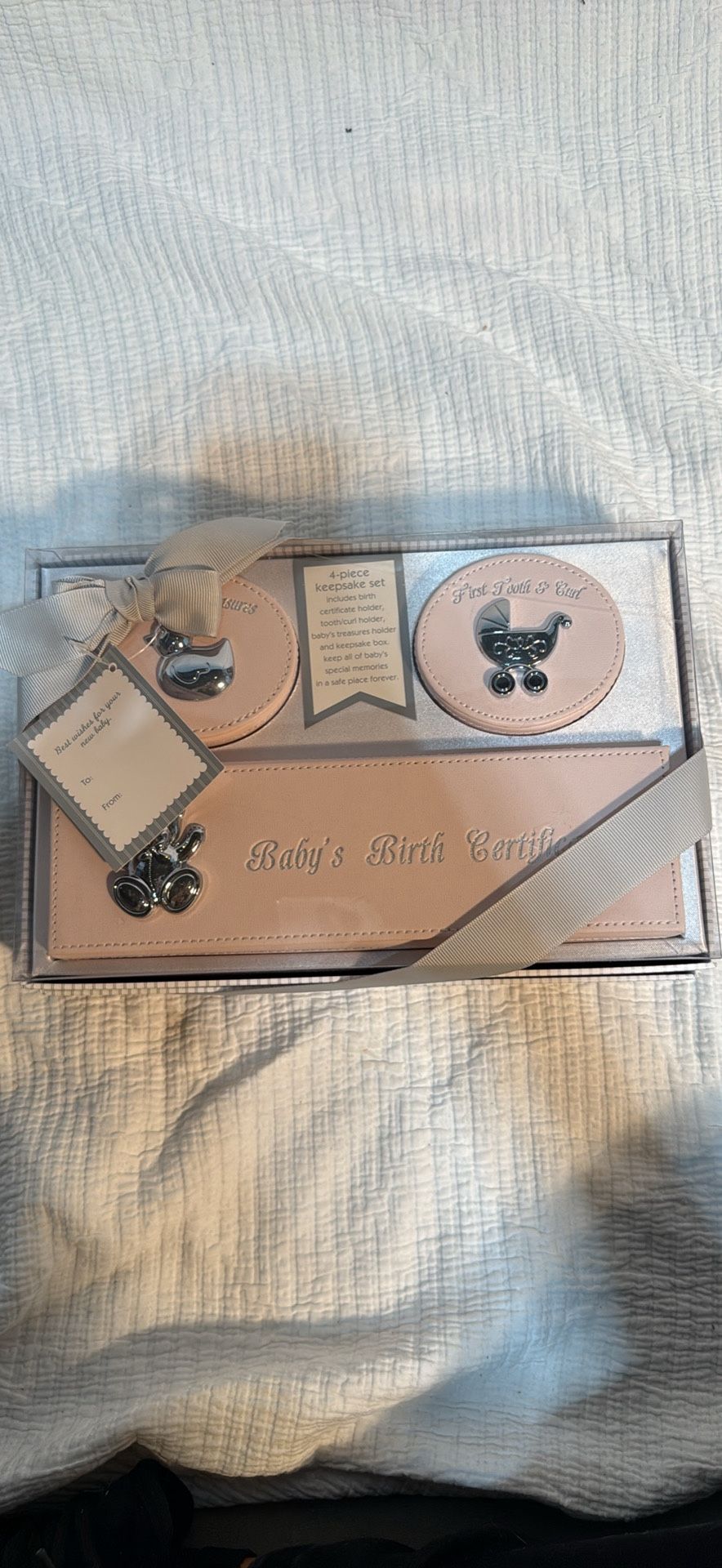 Baby Keepsake Box 4pc