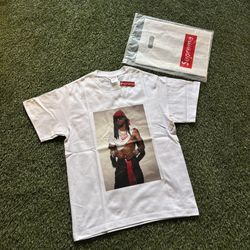 White Playboy Carti Supreme Tees 
