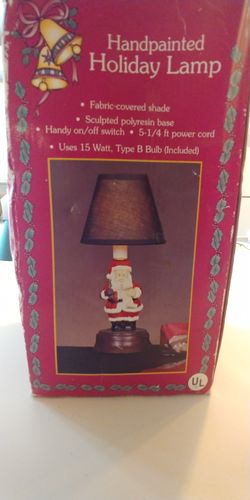 Santa Lamp