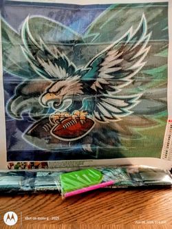 Philadelphia Eagles diamond painting complete kit
