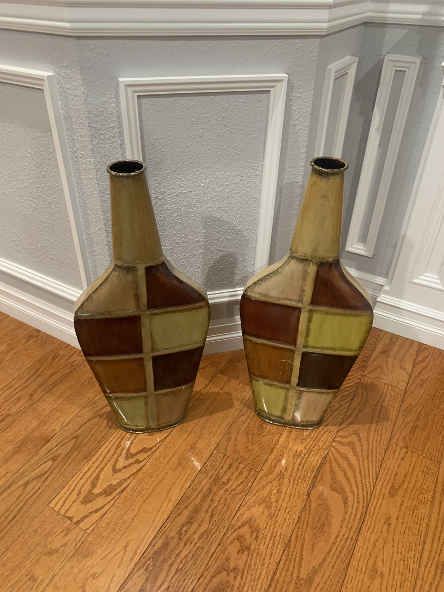 Vases Decorations Metal