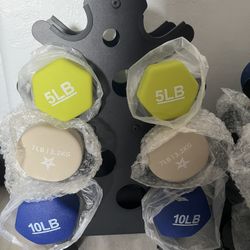 Dumbbell Weight Set With Rack